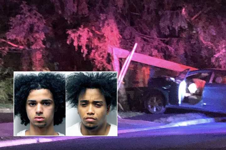 TEAMWORK: NY Teens Nabbed By Paramus, Wyckoff PDs After Fleeing Stolen Car Crash Off Route 208