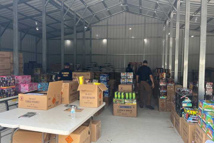 Record-Breaking Fireworks Bust Yields $600K Of Explosives In Stafford County