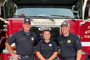 Firefighters Deliver Twin On Garden State Parkway