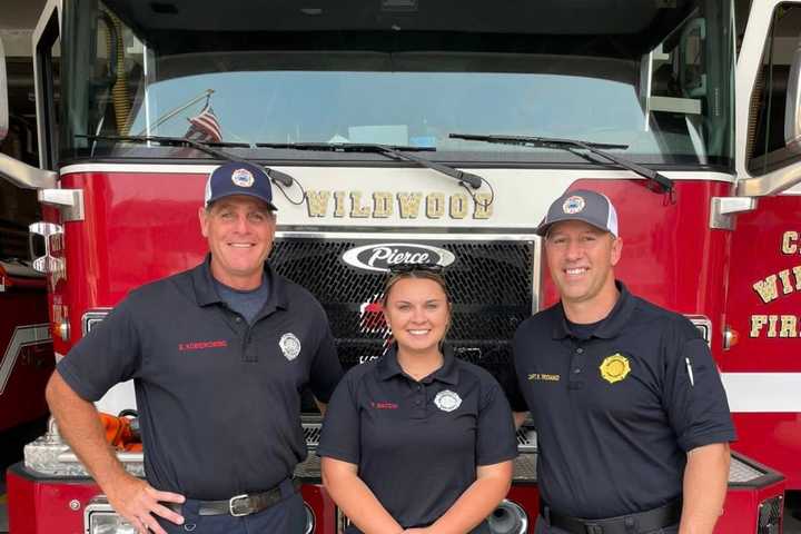 Wildwood Firefighters Deliver Twin On Garden State Parkway