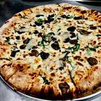 <p>The &quot;Mushroom Lover&quot; pizza at 17 Cherry Plain Square.</p>