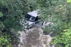 Sleeping 23-Year-Old Driver Crashes Into Red Hook Creek