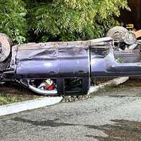 <p>From this angle, the Chevy Silverado appears to be suspended in air.</p>