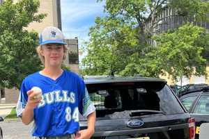 Grand Slam! Millville Police Car Smashed By Teen's Baseball Blast