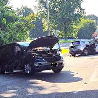 <p>The 2020 Chevrolet Equinox was struck by the out-of-control Toyota Rav4 on southbound Route 17 in Ramsey.</p>