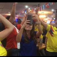 <p>GOAL! Noches of Colombia erupts in celebration as Colombia advances in the World Cup.</p>