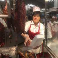 <p>Pile roasted meats into your to-go box at 99 Ranch Market in Hackensack.</p>