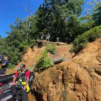 <p>The swimmer was reported missing Saturday evening, July 29, launching a service within the Swimming River Reservoir at Thompson Park Point within Thompson Park.</p>