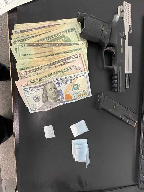 Loaded Gun, Narcotic Envelopes Found During Traffic Stop In Mamaroneck