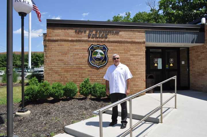 Detective Eleuterio &quot;Terry&quot; Collazo says good-bye.