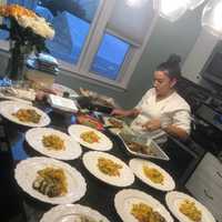 <p>Gutierrez caters a Paterson-themed dinner for Mayor André Sayegh.</p>