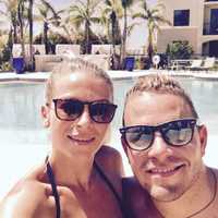 <p>Kristi Kelley and Daniel Sirovich of Kearny.</p>