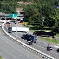 <p>Route 17 was expected to remain closed indefinitely.</p>