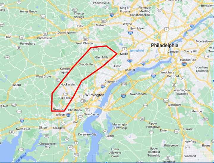 Areas of tornado damage survey in PA.