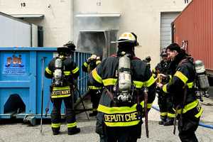 Warehouse Fire Off Route 46 Doused