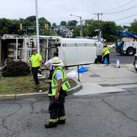 <p>Northbound Route 17 at Malcolm Avenue in Hasbrouck Heights was closed for about three hours following the crash on Thursday, Aug. 24.</p>