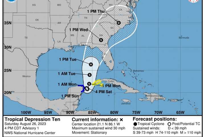 Tropical System Expected To Become Hurricane Heads Toward Virginia: Here's Projected Path