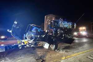 Tractor-Trailer Crash Halts Traffic For Hours In PA On I-81 (PHOTOS)