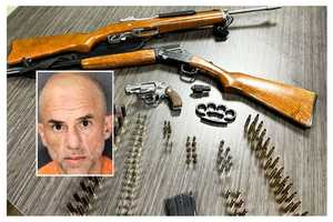 Police Find Guns, Seize Fair Lawn Man Awaiting Trial In GS Parkway Crash That Injured Students