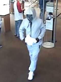 SEEN HIM? Elmwood Park Bank Robbed By Bandit Dressed In White