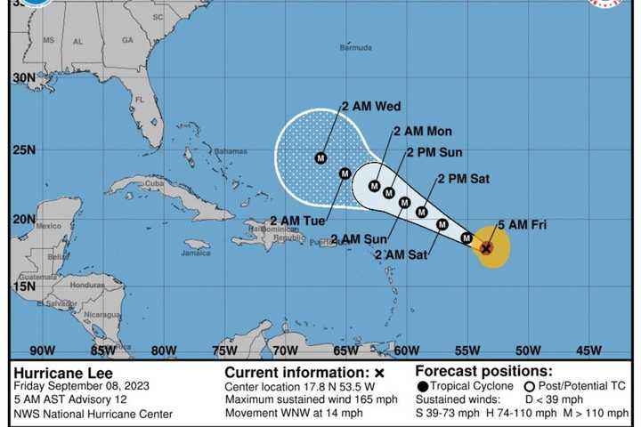 New Monster Storm Update: Forecast Models Take Major Hurricane Lee Along East Coast