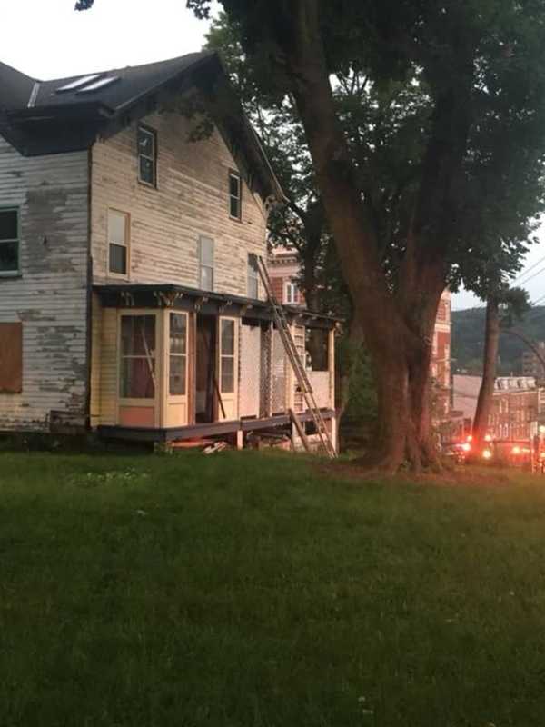 House Fire Breaks Out At Building In Westchester