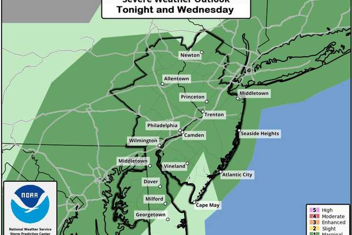 Tornado Possible, Flood Watch Issued Across 18 NJ Counties As Thunderstorms Loom