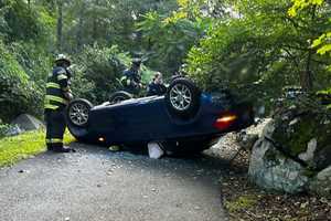 Person Hospitalized After Car Rollover In Cortlandt