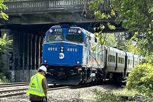 Downed Wires Halt Train Service In Bergen