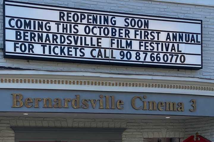 Bernardsville Cinema 3 Reopens For First Time Since Pandemic