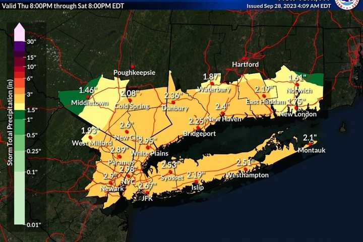 New Update: Flood Rescue Teams Staged In Westchester Amid Heavy Rain, Hochul Says