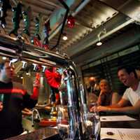 <p>Growlers Beer Bistro has 16 draft lines and one cask.</p>