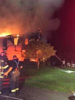 Raging Fire Destroys Greenwich Home