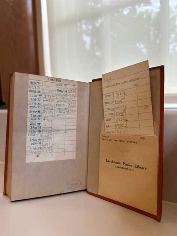 Book Returned To Larchmont Library After 90 Years: Here's What Fine Is
