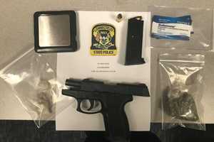 Stolen Handgun, Drugs Seized From Man Going 84 MPH On I-84, Police Say