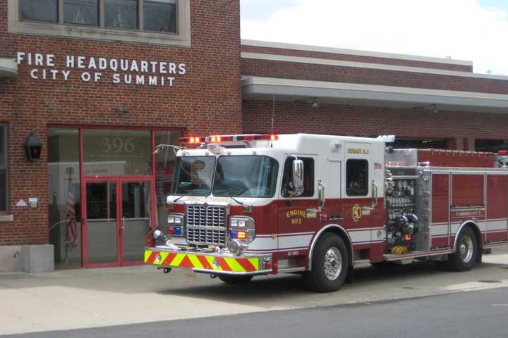 Car Plows Through Road Barrier, Hospitalizes Firefighters Responding To Union County Crash