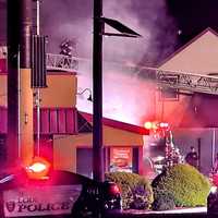 <p>Firefighters doused the Popeyes blaze on Route 46 in Lodi in just under a half hour.</p>