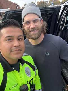 Bryce Harper Drops By NJ Supermarket