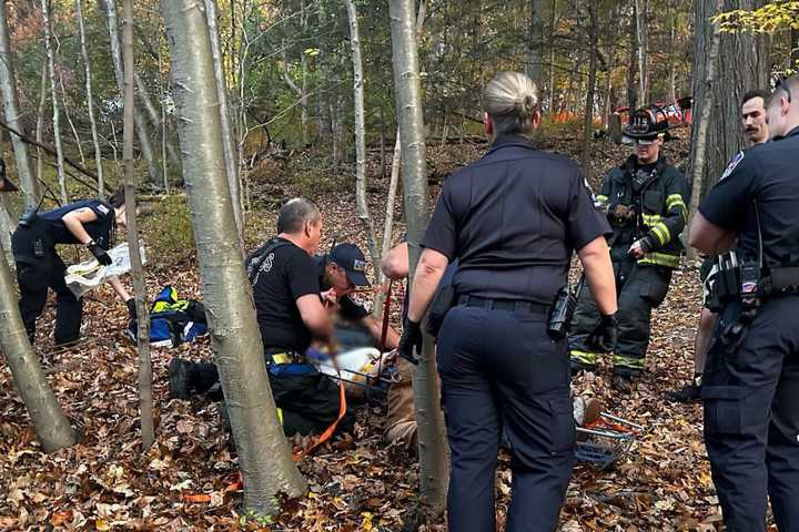 Woman Hospitalized After 50-Foot Fall At Croton-On-Hudson Hiking Trail