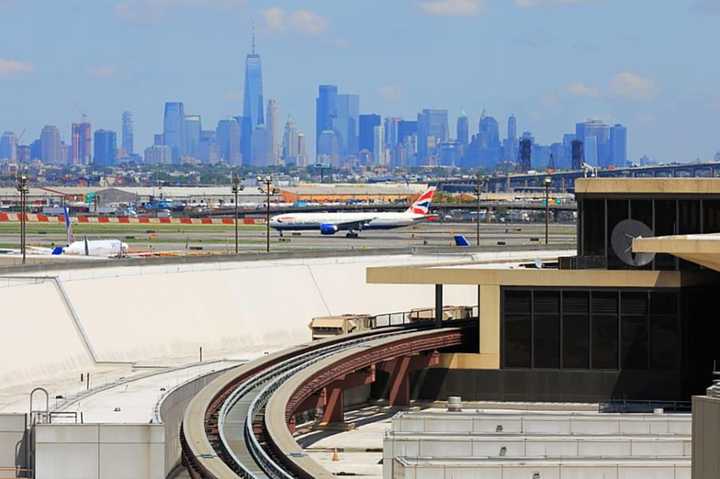 Newark Liberty International Airport.