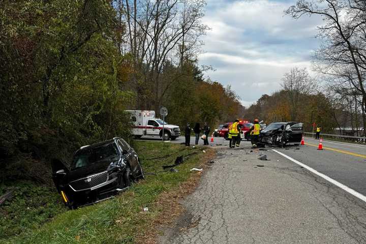 Person Hospitalized After Head-On Crash In Somers