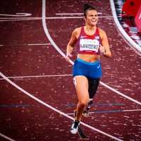 <p>Noelle Lambert is a track athlete for the United States Paralympic Team</p>