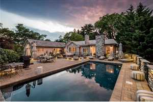 Bronxville's Ranch-Style Home Features Relaxing, Summer Living