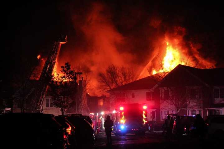 A family's home was destroyed in a fire.