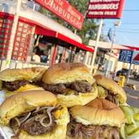 <p>White Manna&#x27;s classic sliders.</p>