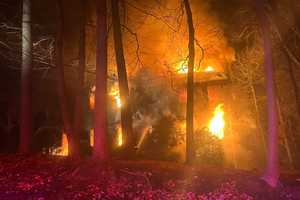 Flames Ravage Cherry Hill Home