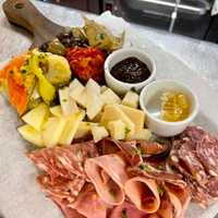 <p>The Antipasto board.&nbsp;</p>