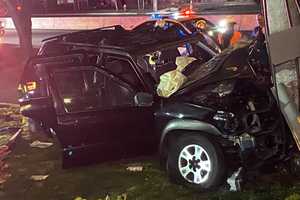 Several Injured In Route 17 Crash