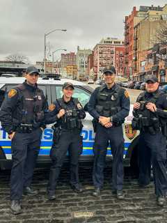 NJ Transit Officers Stop Suicidal Jumper In Hoboken