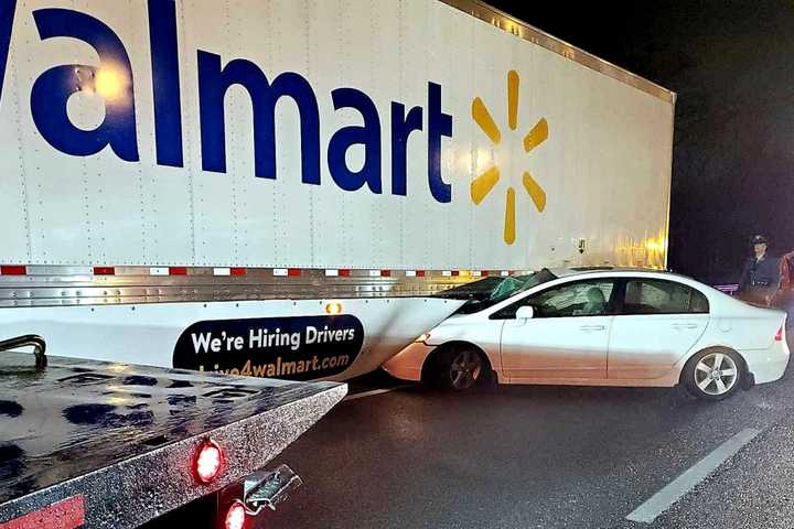 Somewhere Tracy Morgan Might Be SMH: Sedan Rams Walmart Rig On Route 80